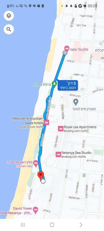 King David Apartment Netanya Ngoại thất bức ảnh